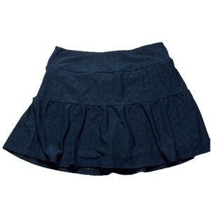 Kyodan‎ Navy Tiered Ruffle Skort Womens Medium Athleisure Tennis Skirt Shorts